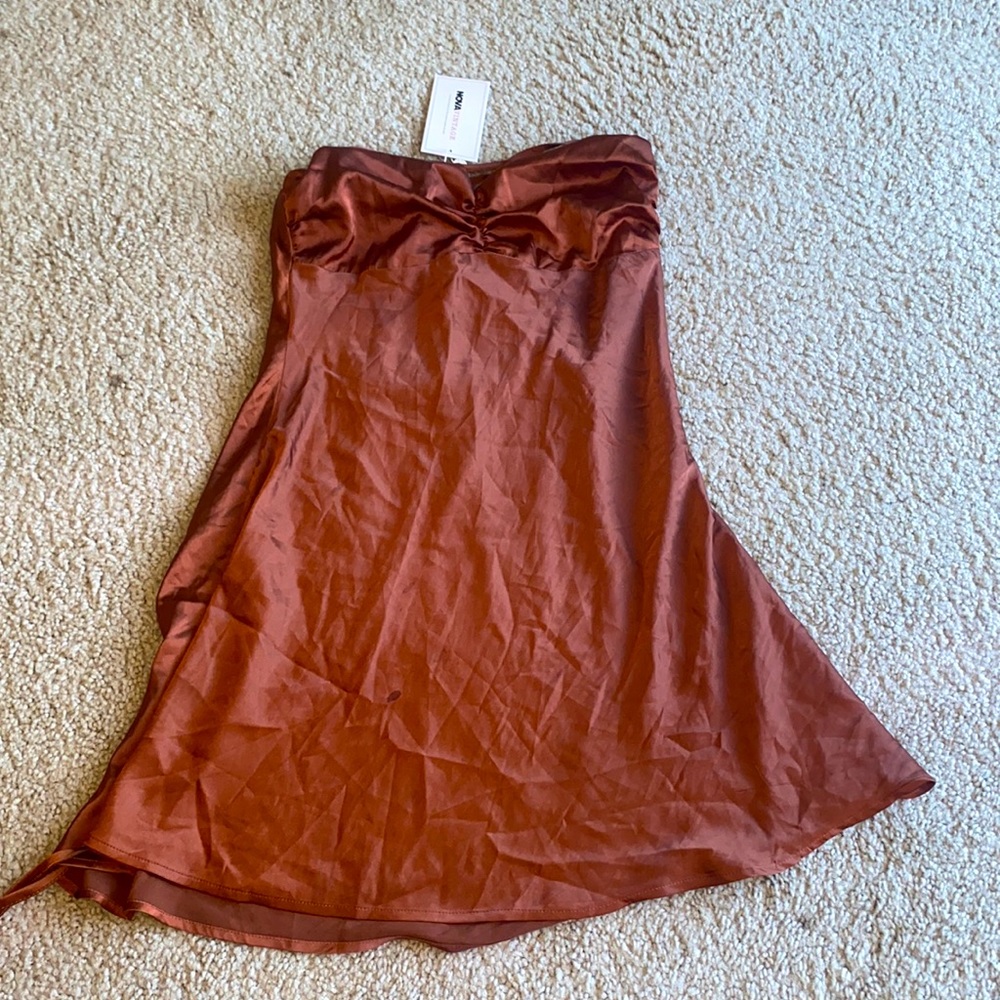 Fashion Nova silk mini dress